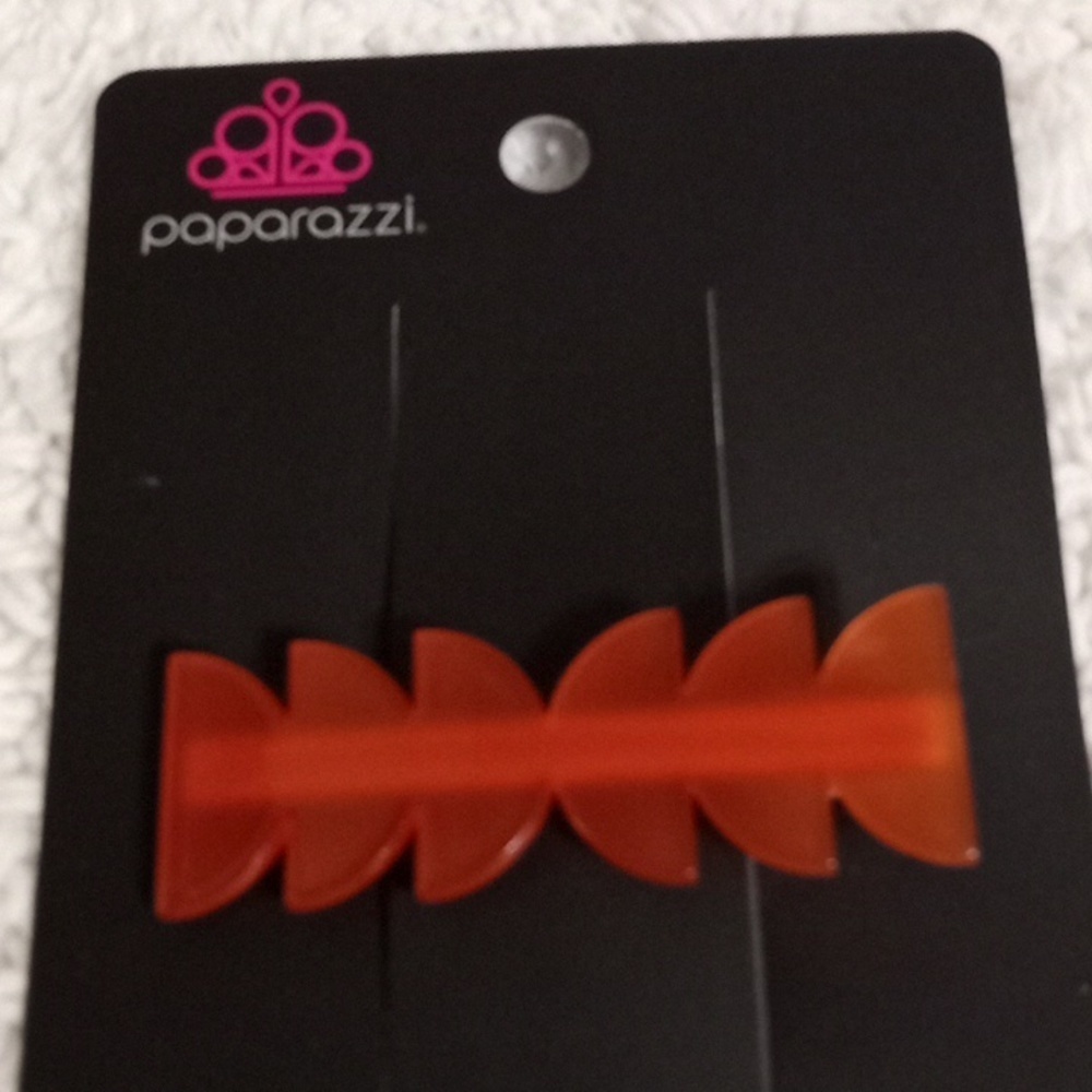 Nothing Phases Me Orange Hair Clip